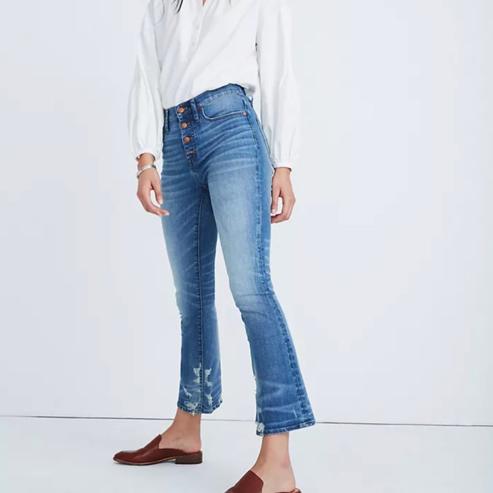 Madewell cali denim boot jeans